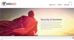 Desktop Screenshot of immusec.com